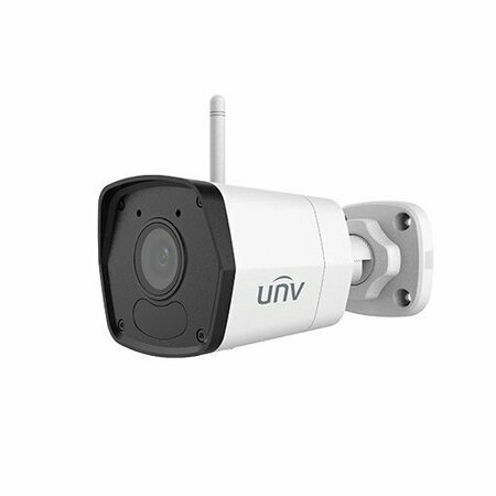 UNIVIEW 2MP IR Bullet Network Camera 2.8mm Fixed Len, IR 30m, SD Card, H.265, Mic IPC2122LB-AF28WK-G